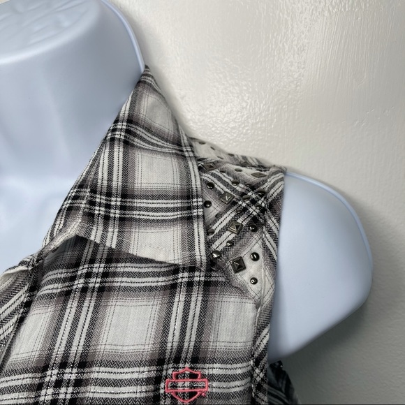 SOLD HARLEY Davidson-women’s blouse NWOT’S Small - Picture 3 of 5